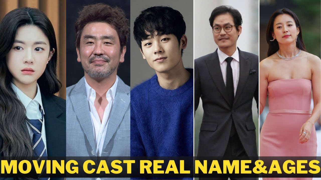 Moving Cast Real Name And Ages 2023 | Kdrama 2023