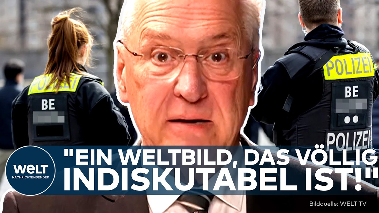 POLIZEI-FLUCHT AUS BERLIN? Bayerns Innenminister attackiert die Linke: "Völlig indiskutabel!"