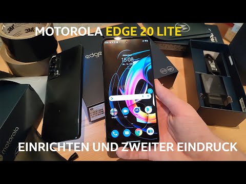 Motorola Edge 20 Lite: Einrichten und zweiter Eindruck
