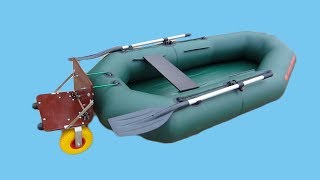 Как сделать тележки для надувных лодок