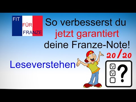 Leseverstehen Französisch | Tipps und Tricks für deine Klassenarbeit | Bessere Noten garantiert!
