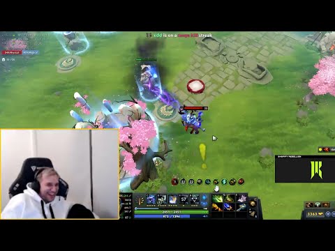 "Zai on Luna"- Arteezy laughed at this Zai-Rat Joke of his teammate