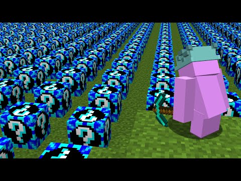 Eu Abri 100 Lucky Blocks Pixelmon 100% Lendários no Minecraft Pokémon