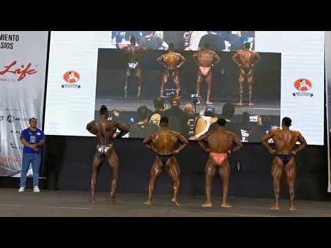 Premiacion Categoría Fisicoculturismo Senior hasta 85 k.