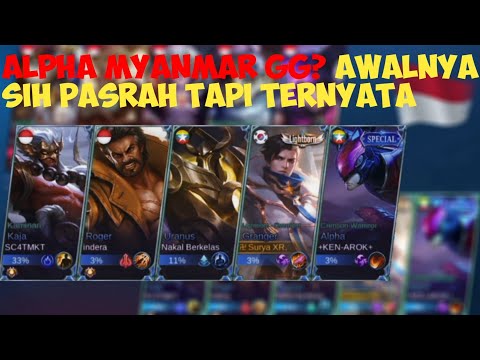 Ketemu Alpha Myanmar GG😱