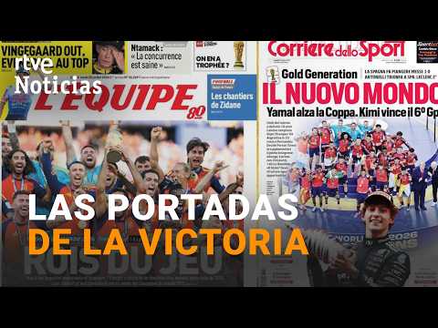 Mundial 2026: La premsa internacional es rendeix davant la victòria d'Espanya