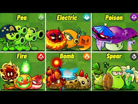 PVZ 2 Team Challenge - 6 Best Plant Teams Battlez - Which Team Will Win?