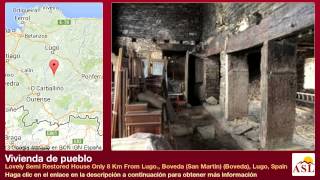 preview picture of video 'Vivienda de pueblo en Lugo'