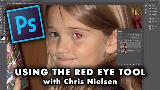 My Video Tutorial on Fixing Red Eye Images in Photoshop CC.