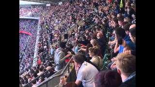 Mexican wave Army v navy 2015