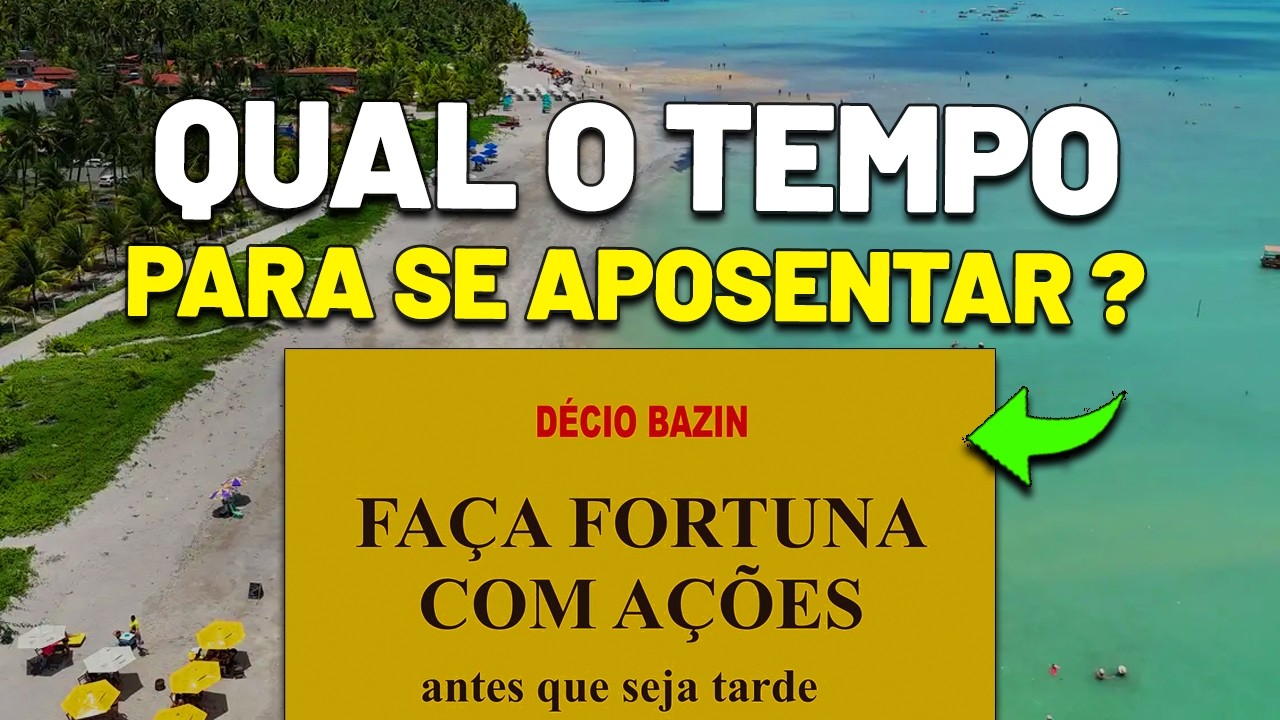APOSENTADORIA com AÇÕES DE DIVIDENDOS: MUITOS FICARAM RICOS FAZENDO ISSO? PARTE 7 - DÉCIO BAZIN