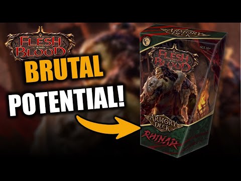 Brutal Potential in Rhinar's Armory Deck | Flesh and Blood TCG | Go Again! Ep754