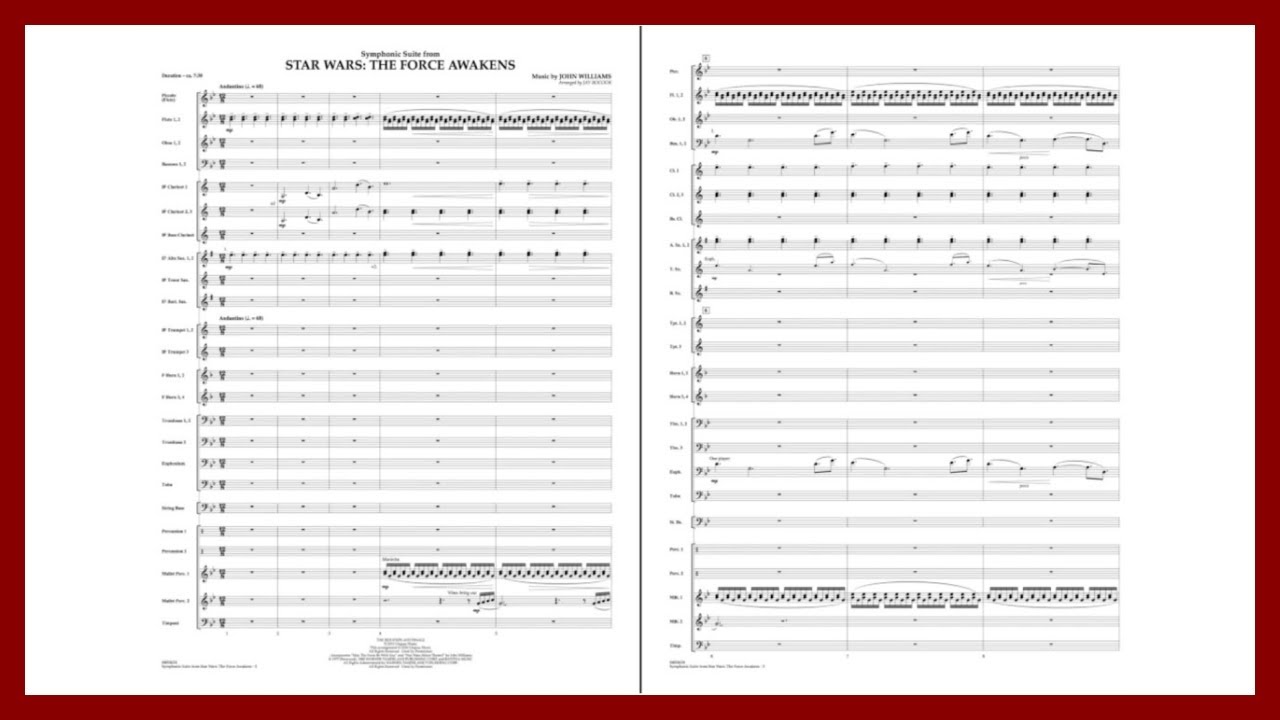 Symphonic Suite from Star Wars: The Force Awakens by John Williams | Arr. Jay Bocook