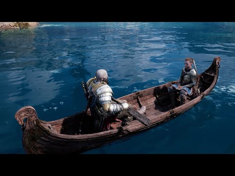 God of War Ragnarok - ALL MIMIR STORIES - Kratos + Atreus Boat and Sled Conversations PART 1