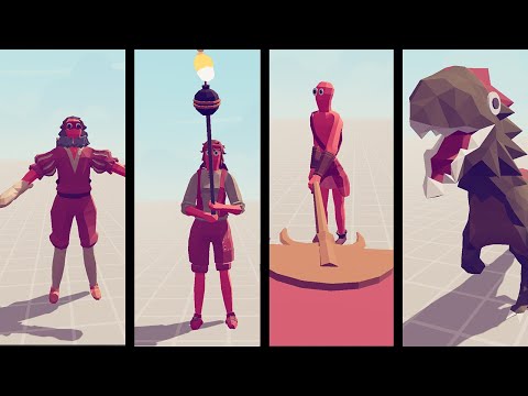 TABS secret units Ballooner, Bomb on a Stick, Fan Bearer, Raptor