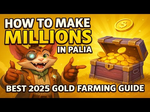 How to Make MILLIONS Fast in Palia! 💰 Best Gold Farming Guide 2025