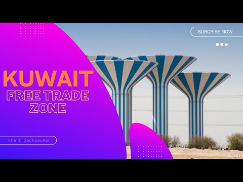 Drive Along Kuwait Free Trade Zone | Kuwait Travel Vlog