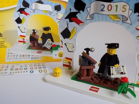 YouTube thumbnail: REVIEW - LEGO Graduation set 850935