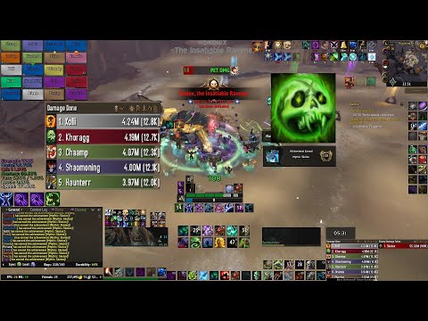 Mythic Skolex | Sepulcher of the First Ones | WoW 9.2 Unholy DK PoV