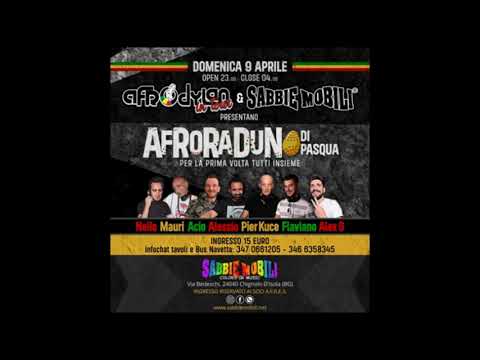 AfroDylan e Sabbie Mobili presentano AFRORADUNO di PASQUA 2023