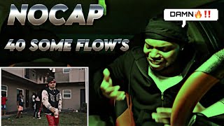 NOCAP - 40 SOME FLOW’S (official music video) ** REACTION ** 😤🔥‼️