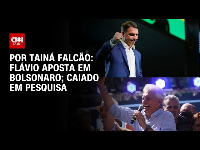 Flávio aposta em Bolsonaro; Caiado em pesquisa; veja análise | BASTIDORES CNN