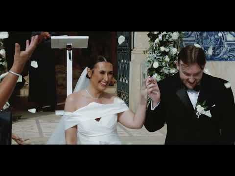 ✨ Rebecca & Phillip's Dream Wedding at the Palácio de Estoi ✨
