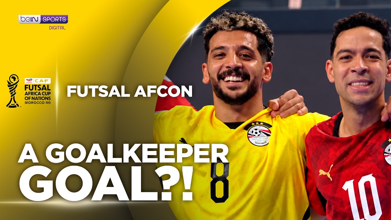A GOALKEEPER SCORED?! 🤯 Egypt's Bizarre Goal vs Mozambique | Futsal AFCON 2026