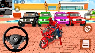 🤩Indian Thift Auto Android Game🦚Monster Spiderman👻Spiderman Game🎮Modify All Car & Bike🏍️