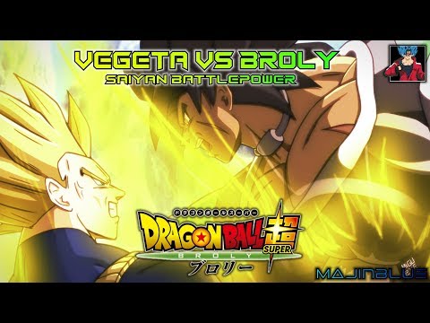 DBSBroly: Broly vs Vegeta [Saiyan BattlePower] - MajinBlue