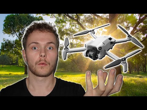 DJI Mini 4 Pro: Starten und Landen aus der Hand