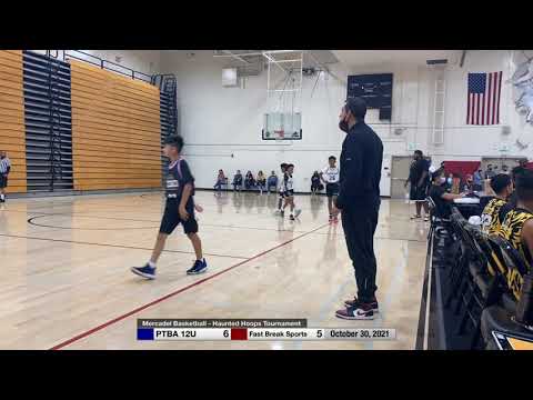 October 30, 2021 - PTBA 12u vs Fast Break Sports