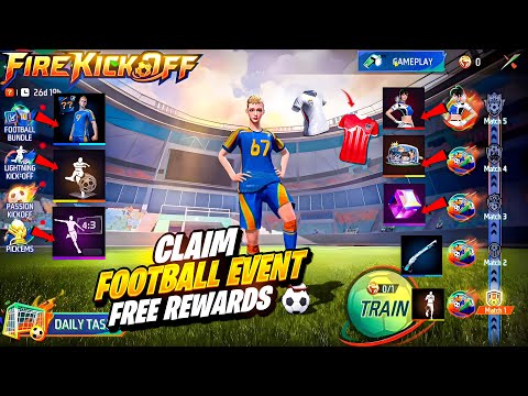 Claim New Football Event Free Rewards 😍 | FFWS NEPAL FORMAT | FREEFIRE NEW EVENT TODAY