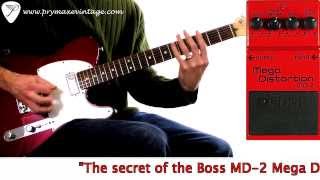 Video thumbnail for Boss MD2 Mega Distortion by Prymaxe