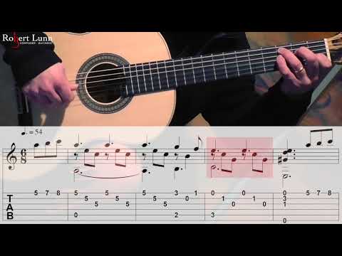 A BEAUTIFUL FLOWER - with full Tab - Fingerstyle Guitar