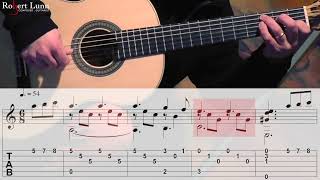A BEAUTIFUL FLOWER - with full Tab - Fingerstyle Guitar