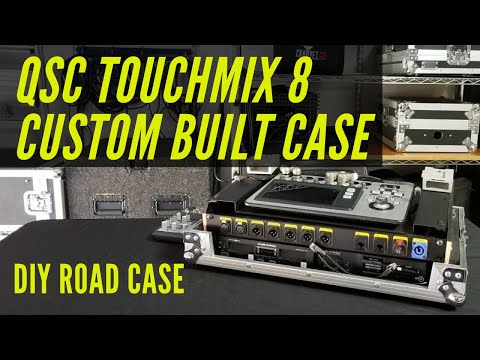 Pro X Case Customized For QSC Touchmix 8