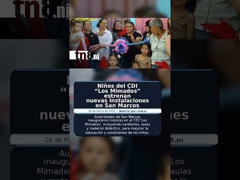 Niños del CDI “Los Mimados” estrenan nuevas instalaciones en San Marcos