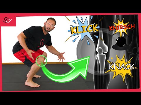 Deine Knie machen Geräusche? Diese Übung hilft! Knieschmerzen