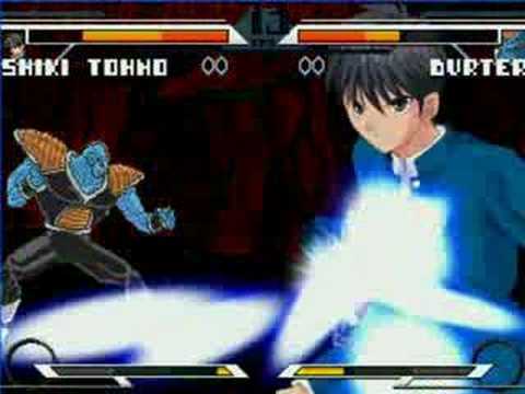 SKNW Mugen Special: Burter(Me) vs Shiki Tohno(Devilfire195)