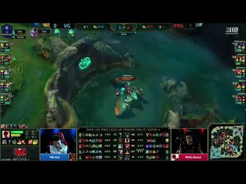 (LPL 2019) VG vs  RNG Highlights  Game 2  LEC Spring 2019 Week 4 Day 1 | Uzi come back to win #Uzi