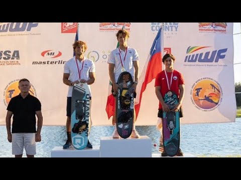 Waterski World Championships Mens Trick Final- 2023