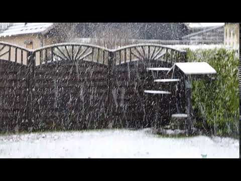 Bremerhaven- Leherheide erste saisonale Schneedecke 08.12.2017