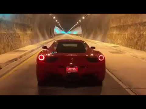 Ferrari 458 Italia screaming V8 symphony in tunnel