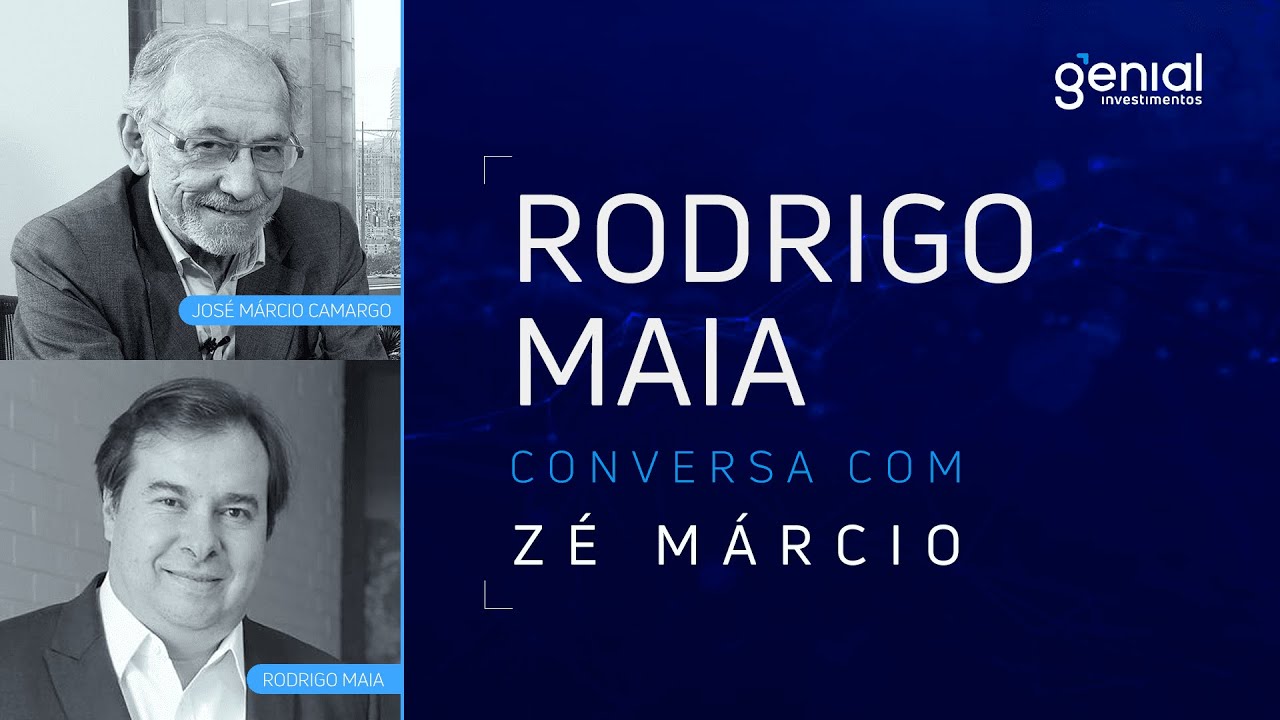 Thumbnail do vídeo: Conversa com Zé Márcio: Rodrigo Maia (Deputado Federal)