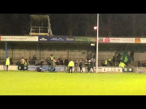 Fight erupts at match between Boston and King's Lynn