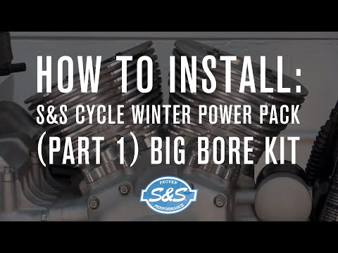 How to Install: S&S Cycle Winter Power Pack (Part 1) Big Bore Kit