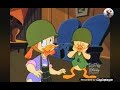 Darkwing Duck Drake Caught Gosalyn Of Trying To Unwrap A Present Scene