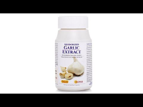 Deodorized Garlic Extract  60 Capsules