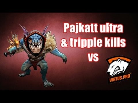 Pajkatt Slark ultra & tripple kills vs VP | TI4 EU qualifiers